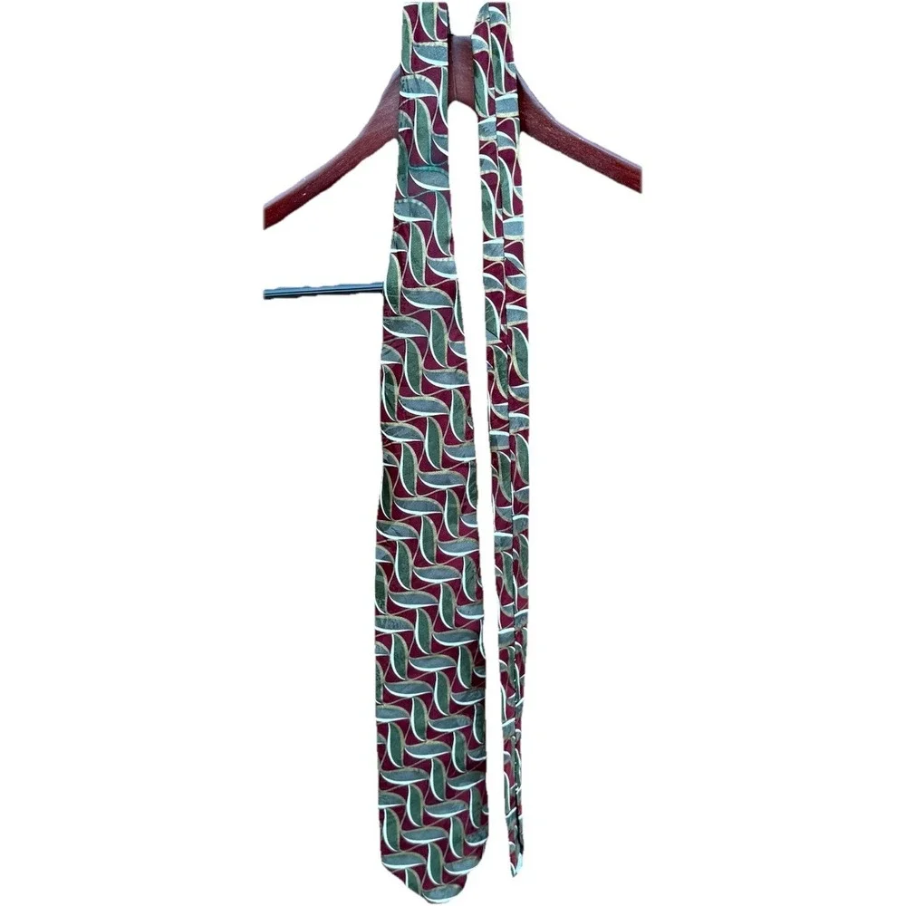 Oscar de la‎ Renta tie couture collection Tie Neckware Made In USA Silk